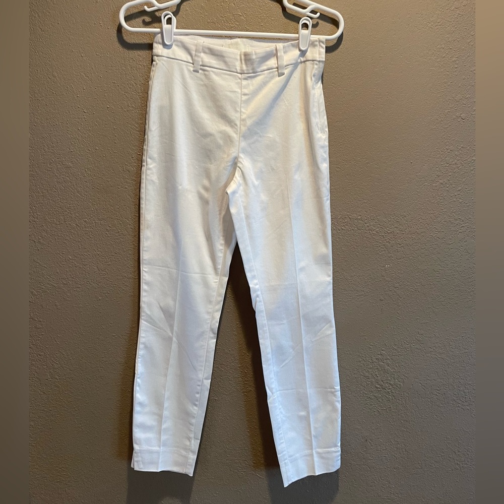 White dress pants